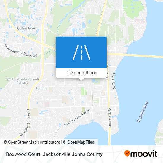 Boxwood Court map