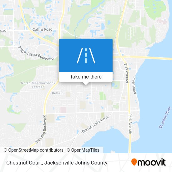 Chestnut Court map