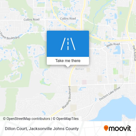 Dillon Court map