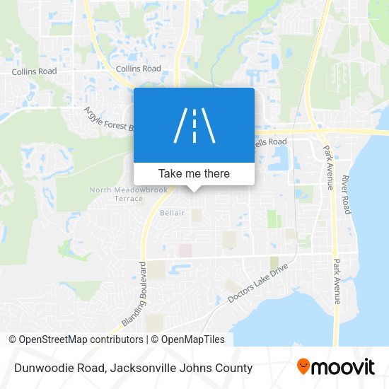 Dunwoodie Road map
