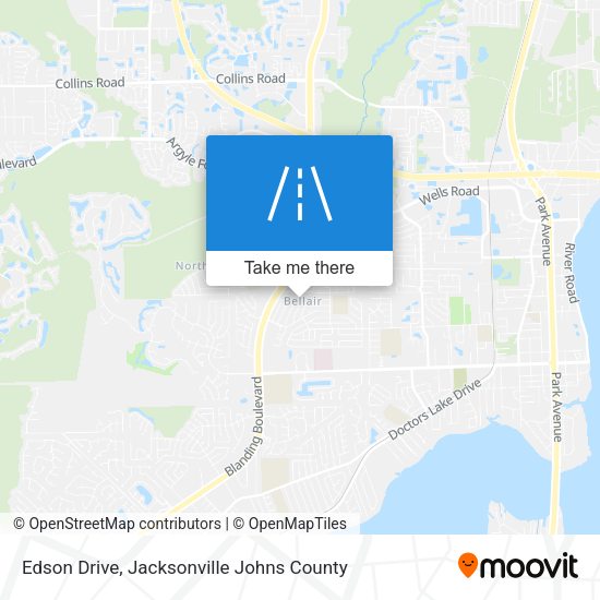 Edson Drive map