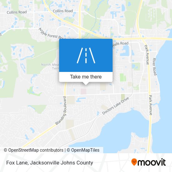 Mapa de Fox Lane