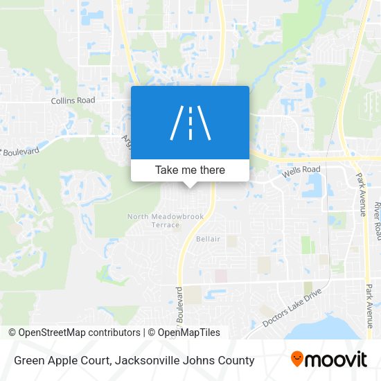 Mapa de Green Apple Court