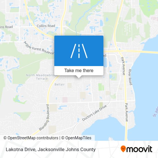 Lakotna Drive map