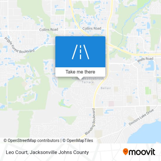 Leo Court map