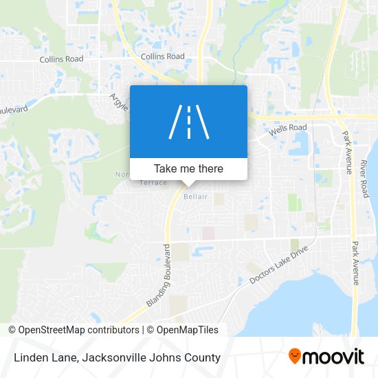 Linden Lane map