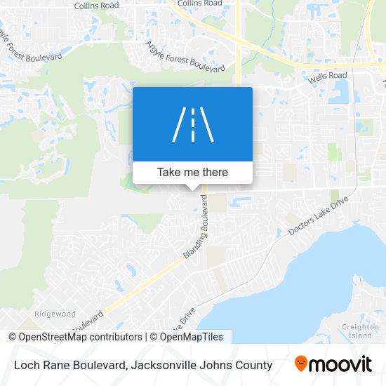 Mapa de Loch Rane Boulevard