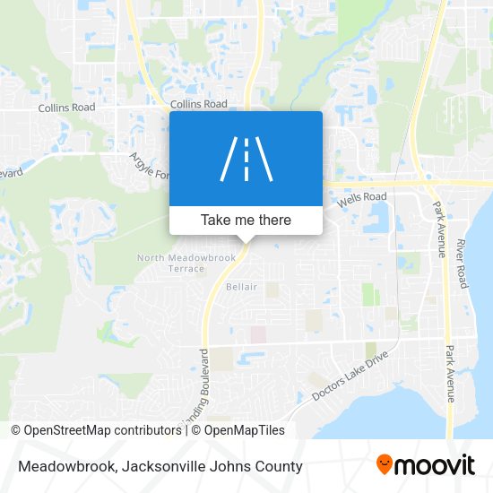 Meadowbrook map