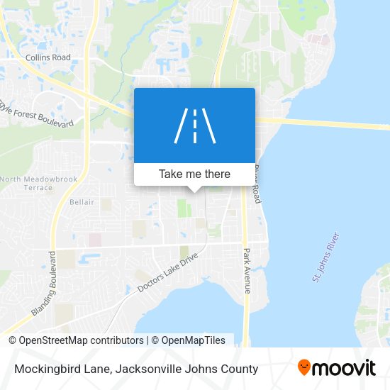 Mockingbird Lane map