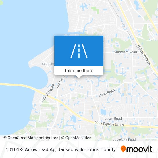 Mapa de 10101-3 Arrowhead Ap
