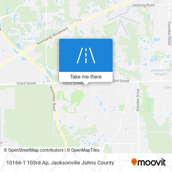 10166-1 103rd Ap map