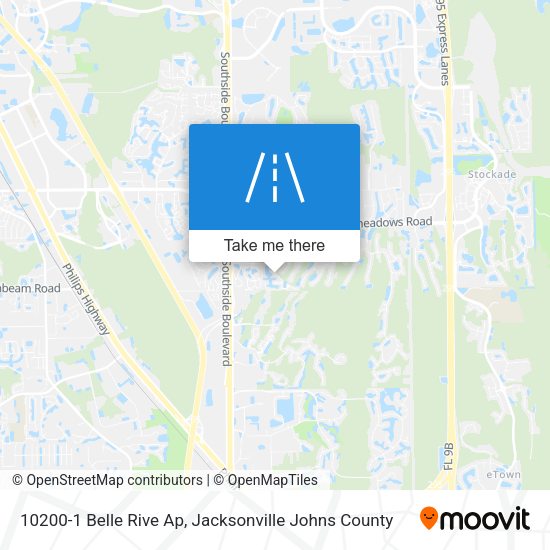 Mapa de 10200-1 Belle Rive Ap