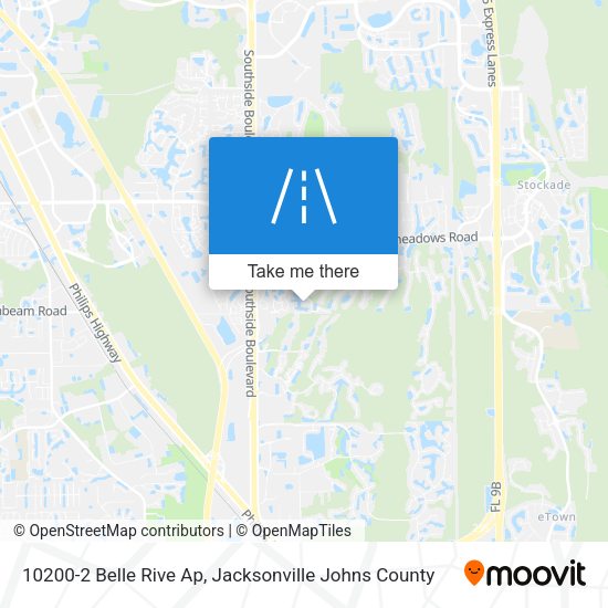 10200-2 Belle Rive Ap map
