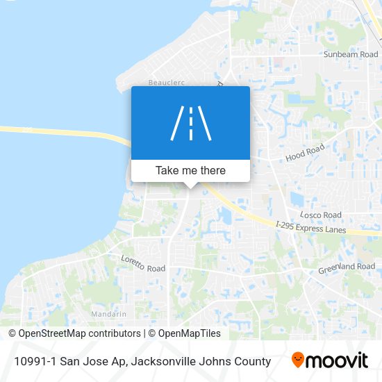 Mapa de 10991-1 San Jose Ap
