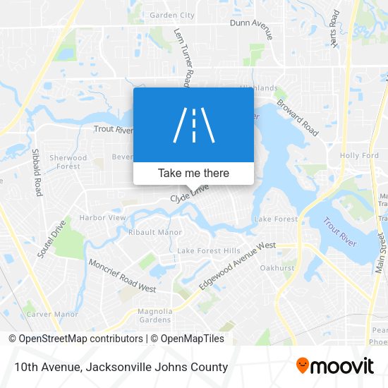 Mapa de 10th Avenue