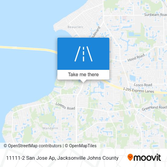 Mapa de 11111-2 San Jose Ap