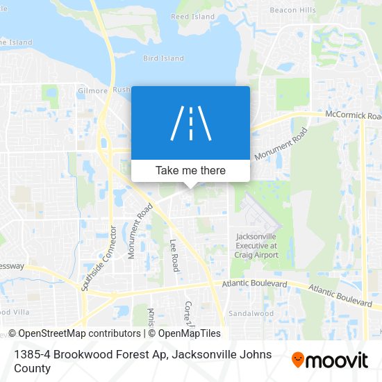 1385-4 Brookwood Forest Ap map