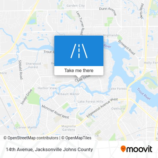 14th Avenue map
