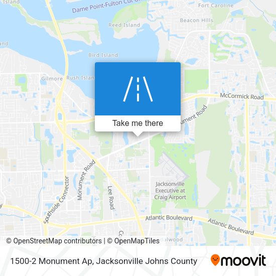 1500-2 Monument Ap map
