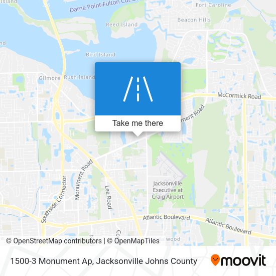 1500-3 Monument Ap map