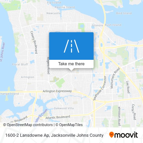 1600-2 Lansdowne Ap map