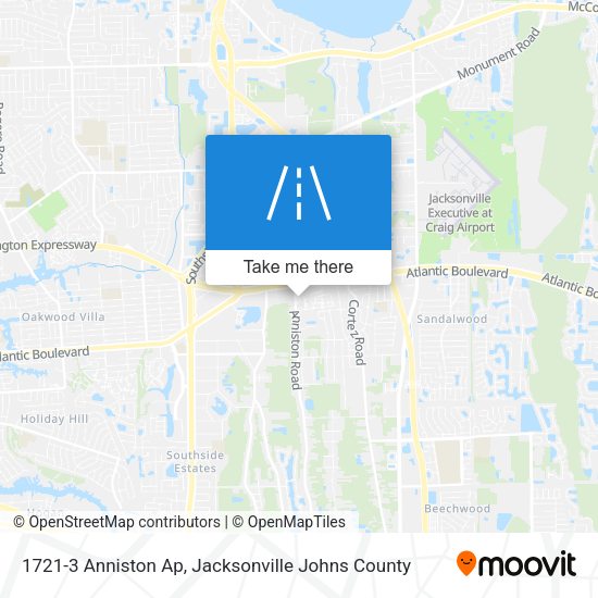Mapa de 1721-3 Anniston Ap