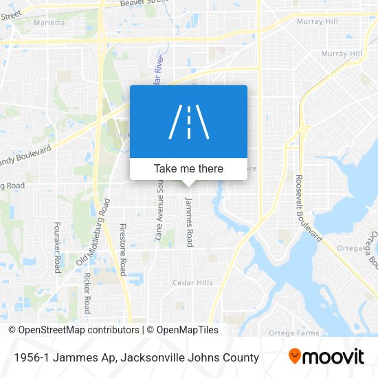 1956-1 Jammes Ap map