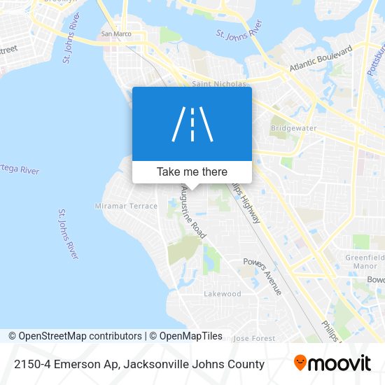 2150-4 Emerson Ap map
