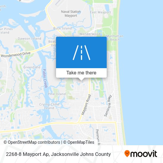 Mapa de 2268-8 Mayport Ap