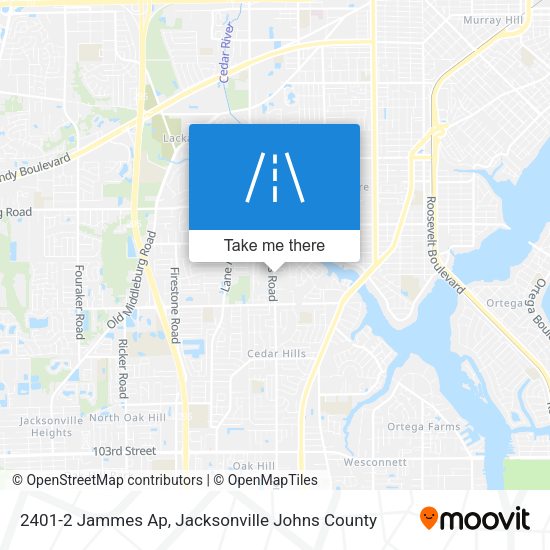 2401-2 Jammes Ap map