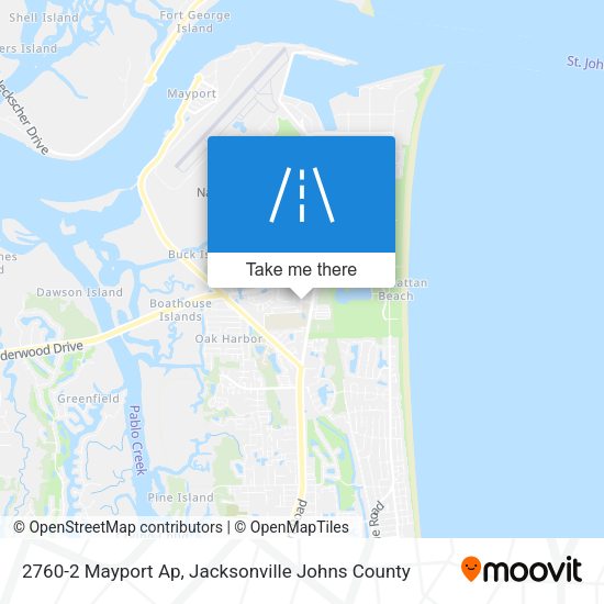2760-2 Mayport Ap map
