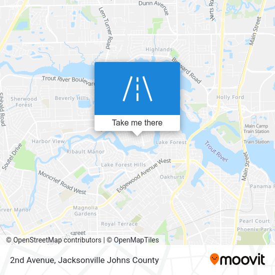 2nd Avenue map