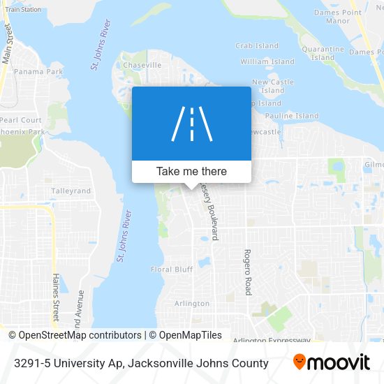 Mapa de 3291-5 University Ap