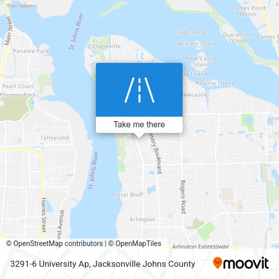 3291-6 University Ap map