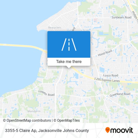Mapa de 3355-5 Claire Ap