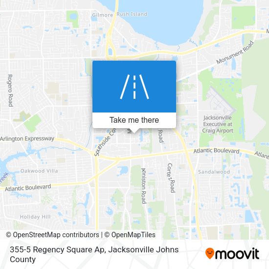 355-5 Regency Square Ap map