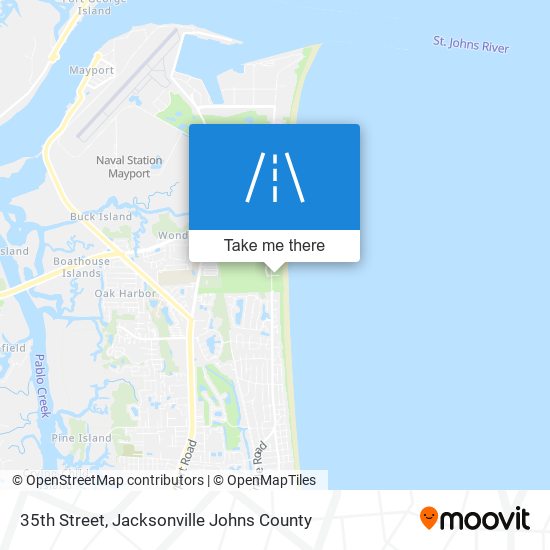35th Street map