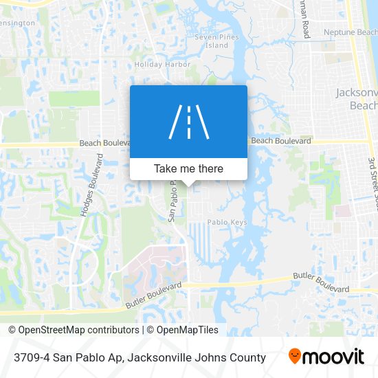 3709-4 San Pablo Ap map