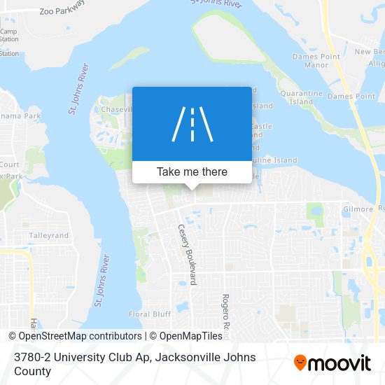 3780-2 University Club Ap map