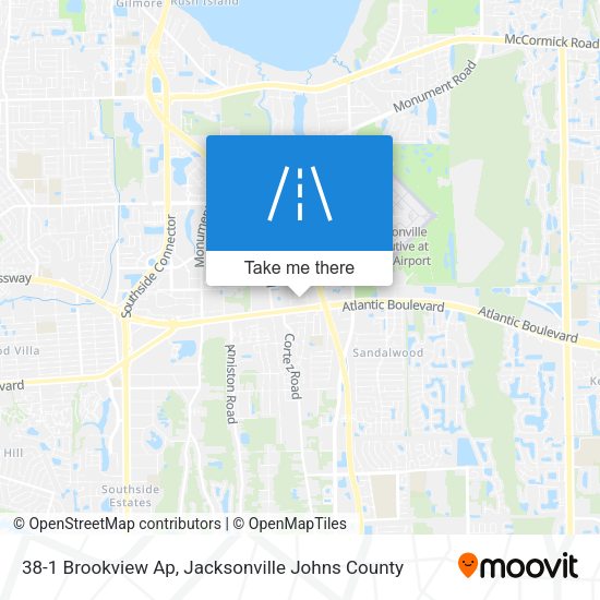 38-1 Brookview Ap map