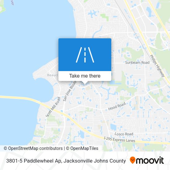 3801-5 Paddlewheel Ap map