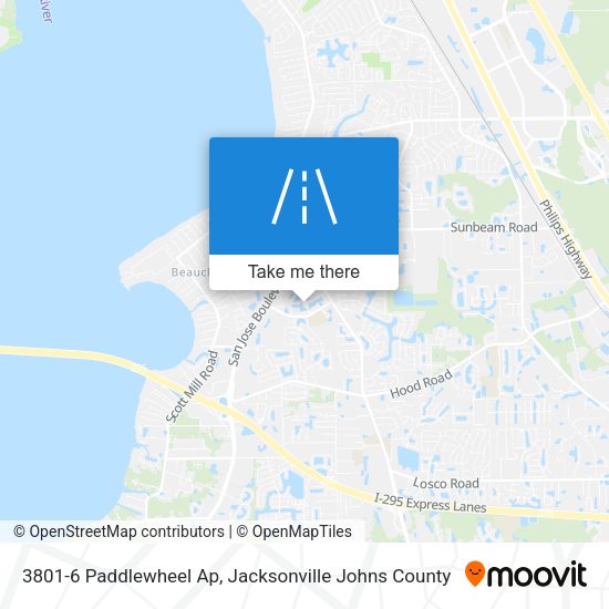3801-6 Paddlewheel Ap map