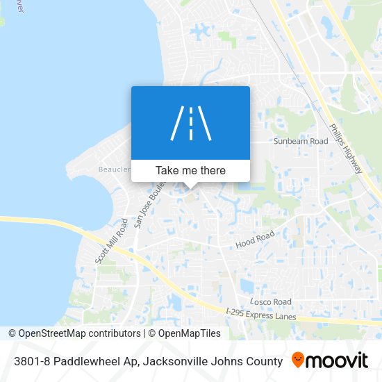 3801-8 Paddlewheel Ap map