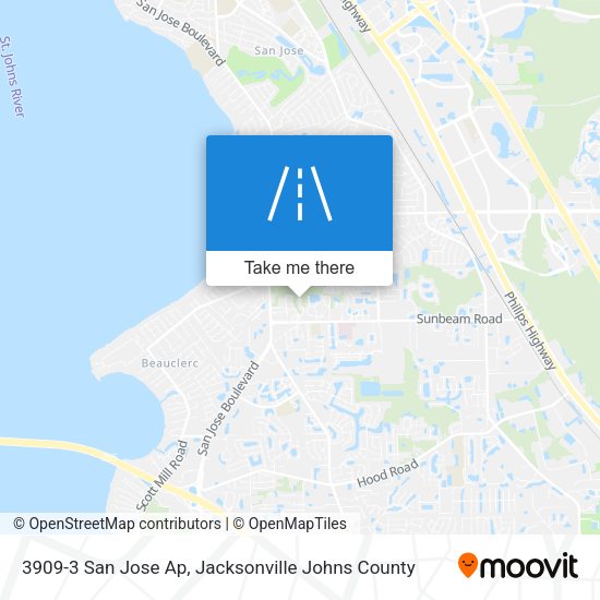 Mapa de 3909-3 San Jose Ap