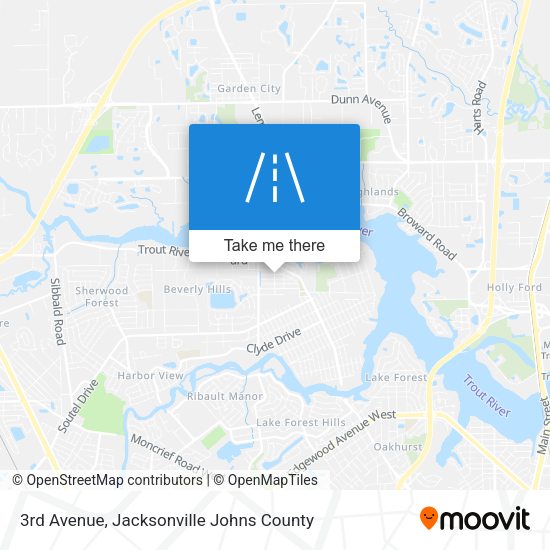3rd Avenue map