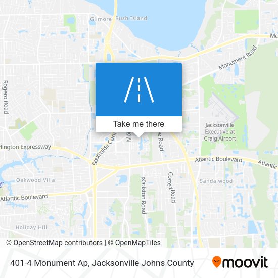 401-4 Monument Ap map