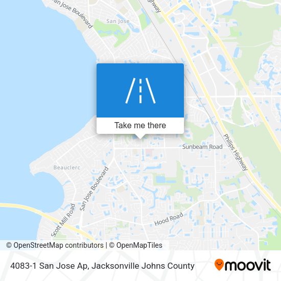 4083-1 San Jose Ap map