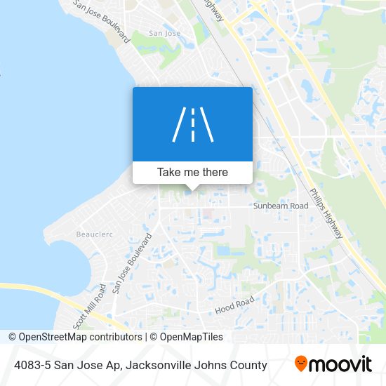 4083-5 San Jose Ap map