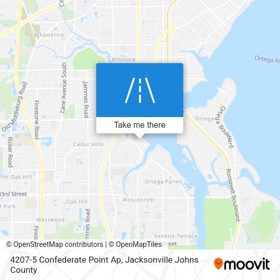 Mapa de 4207-5 Confederate Point Ap