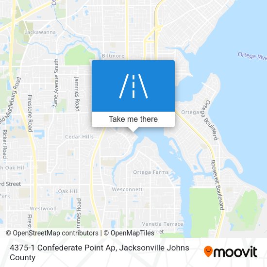 Mapa de 4375-1 Confederate Point Ap